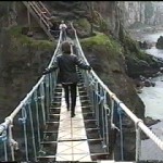 The Carrick-a-Rede Rope Bridge - County Anrim
